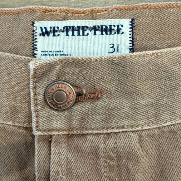 Free People 'We The Free' Ivy Mid Rise Denim Shorts - Women's 31 - nwt - Picture 7 of 8